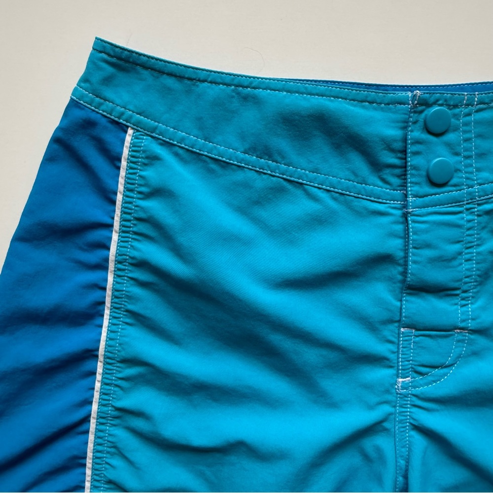 L.L.Bean Womens Bright Blue Swim Board Shorts - Size 6 - Picture 4 of 12